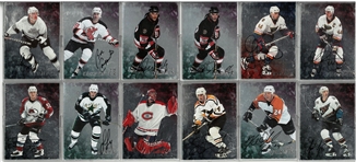 1998/99 ITG Be a Player Autographed Card Lot