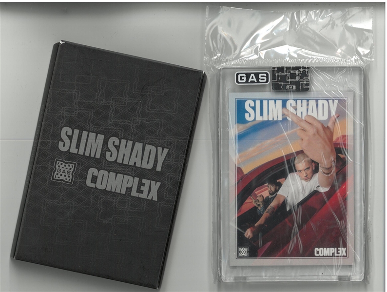 Eminem "The Death of Slim Shady" Gas Complex Card