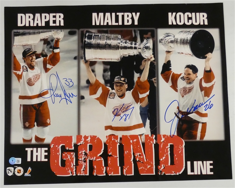 The Grind Line Autographed 16x20