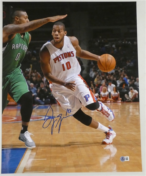 Greg Monroe Autographed 16x20
