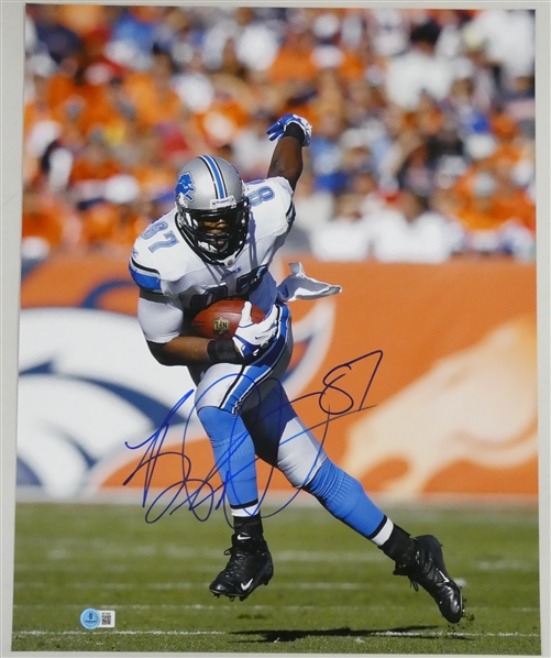 Brandon Pettigrew Autographed 16x20