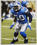 Ernie Sims Autographed 16x20