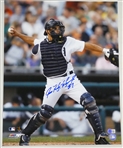 Ivan Rodriguez Autographed 16x20