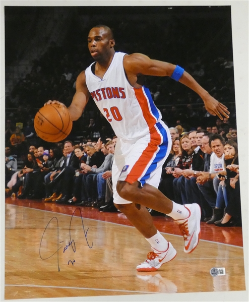 Jodie Meeks Autographed 16x20