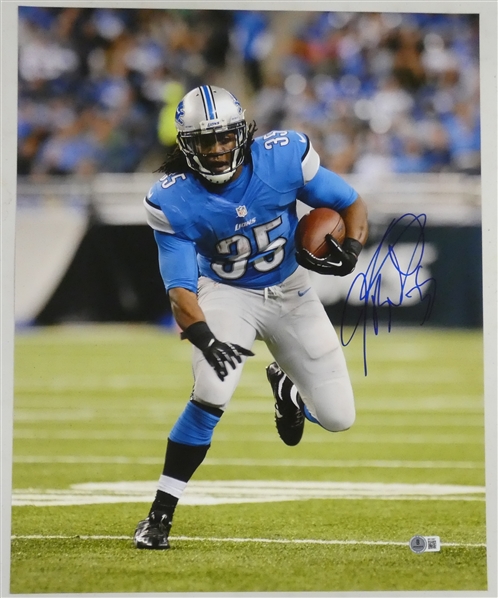 Joique Bell Autographed 16x20