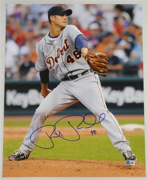 Rick Porcello Autographed 16x20