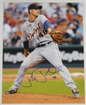 Rick Porcello Autographed 16x20