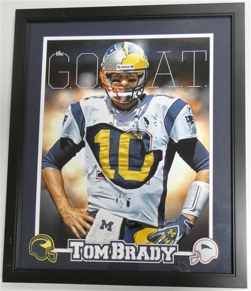 Tom Brady Framed 16x20 Photo