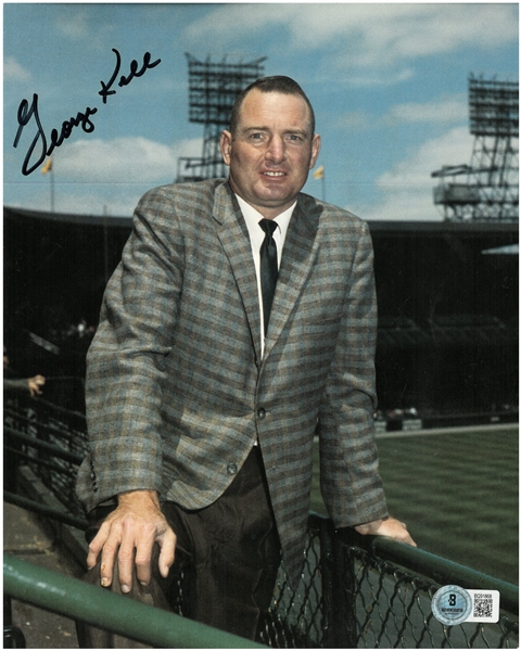 George Kell Autographed 8x10