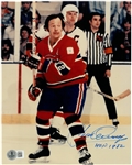 Yvan Cournoyer Autographed 8x10