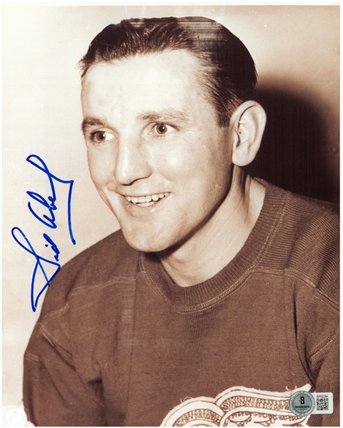 Sid Abel Autographed 8x10