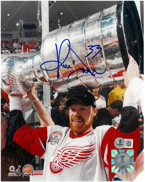 Kris Draper Autographed 8x10