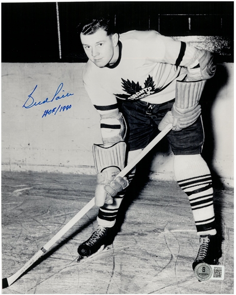 Bud Poile Autographed 8x10