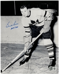 Bud Poile Autographed 8x10