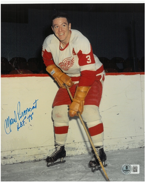 Marcel Pronovost Autographed 8x10