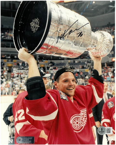 Joe Kocur Autographed 8x10
