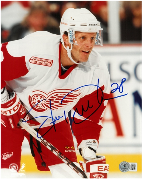 Steve Duchesne Autographed 8x10
