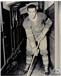 Boom Boom Geoffrion Autographed 8x10