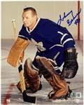Johnny Bower Autographed 8x10