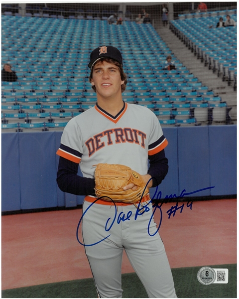 Dave Rozema Autographed 8x10