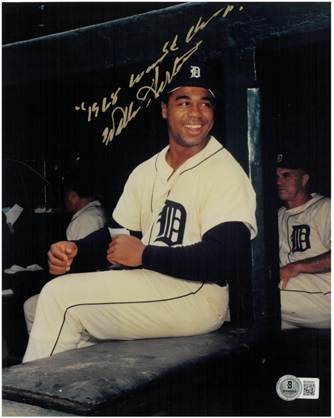 Willie Horton Autographed 8x10