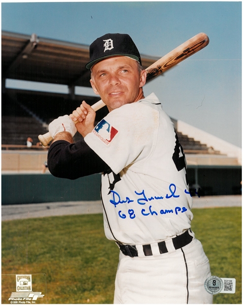 Dick Tracewski Autographed 8x10