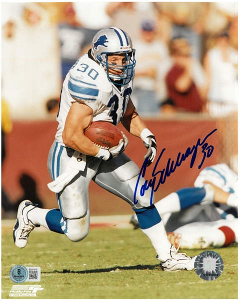 Cory Schlesinger Autographed 8x10
