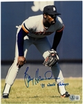 Larry Herndon Autographed 8x10