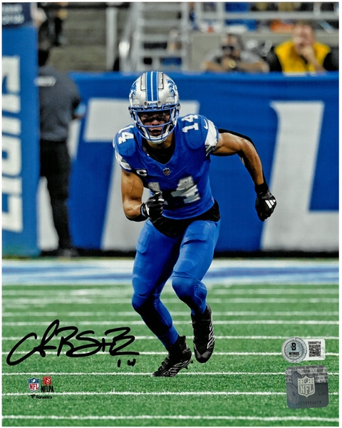 Amon-Ra St. Brown Autographed 8x10