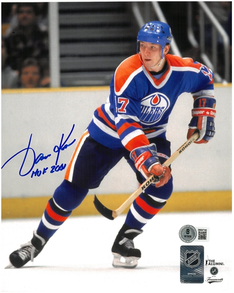 Jari Kurri Autographed 8x10