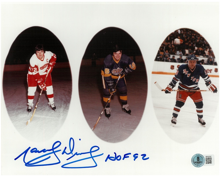Marcel Dionne Autographed 8x10