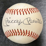 Mickey Mantle Autographed MacPhail AL Baseball