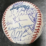 1984 Detroit Tigers Team Signed Baseball (39 Autos)