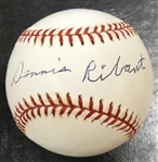 Dennis Ribant Autographed Baseball (1968 Tiger)