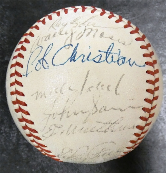 1968 Detroit Tigers Team Signed Baseball (21 autos)
