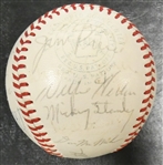 1968 Detroit Tigers Team Signed Baseball (21 autos)