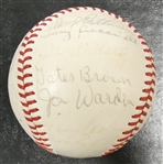 1968 Detroit Tigers Team Signed Baseball (21 autos)