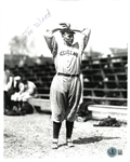 Smoky Joe Wood Autographed 8x10 Press Photo