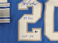 Barry Sanders Autographed Vintage Authentic Lions Jersey