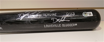 Dwight Gooden Game Ready Autographed Bat