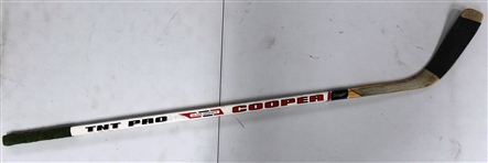 Igor Larionov Game Used Autographed Stick