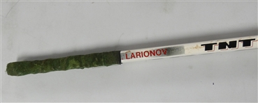 Igor Larionov Game Used Autographed Stick