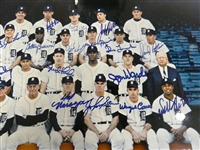 1968 Detroit Tigers Team Signed Framed Poster (29 autos)