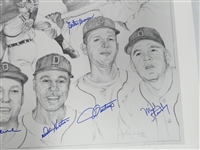 1968 Detroit Tigers Autographed Lithograph