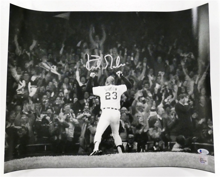 Kirk Gibson Autographed 16x20