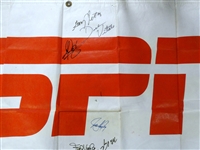 2005 MLB All Star Game Banner Signed by 35