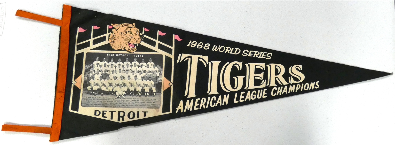 1968 Detroit Tigers Pennant