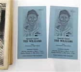 Ted Williams Autographed My Turn at Bat Autobiography