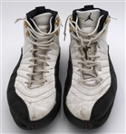 Jerry Stackhouse Game Worn Jordan 12 Shoes