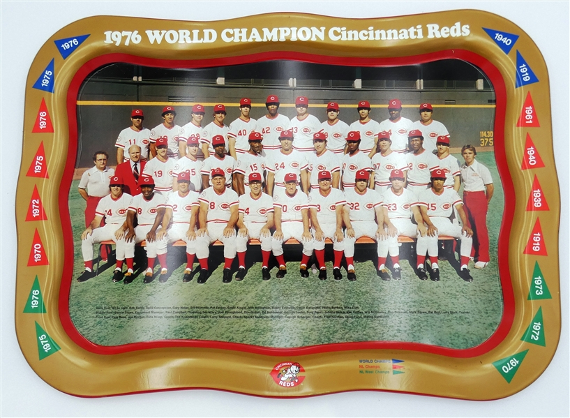 1976 Cincinnati Reds Serving Tray